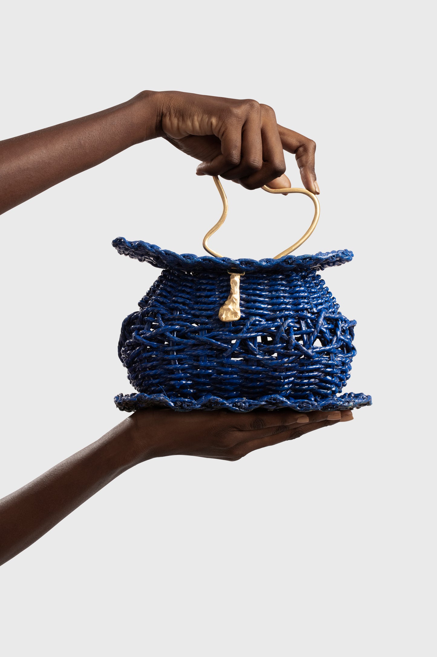 OHIRI STOOL BAG INDIGO