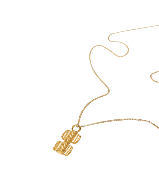 OHIRI EHUNBA NECKLACE GOLD PLATED