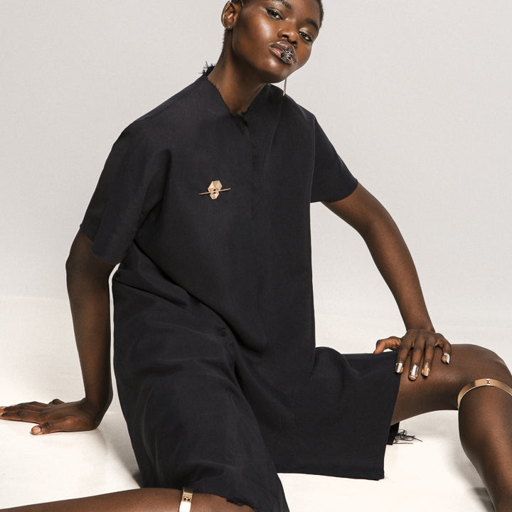LINES KNEE JEWELLERY VERMEIL
