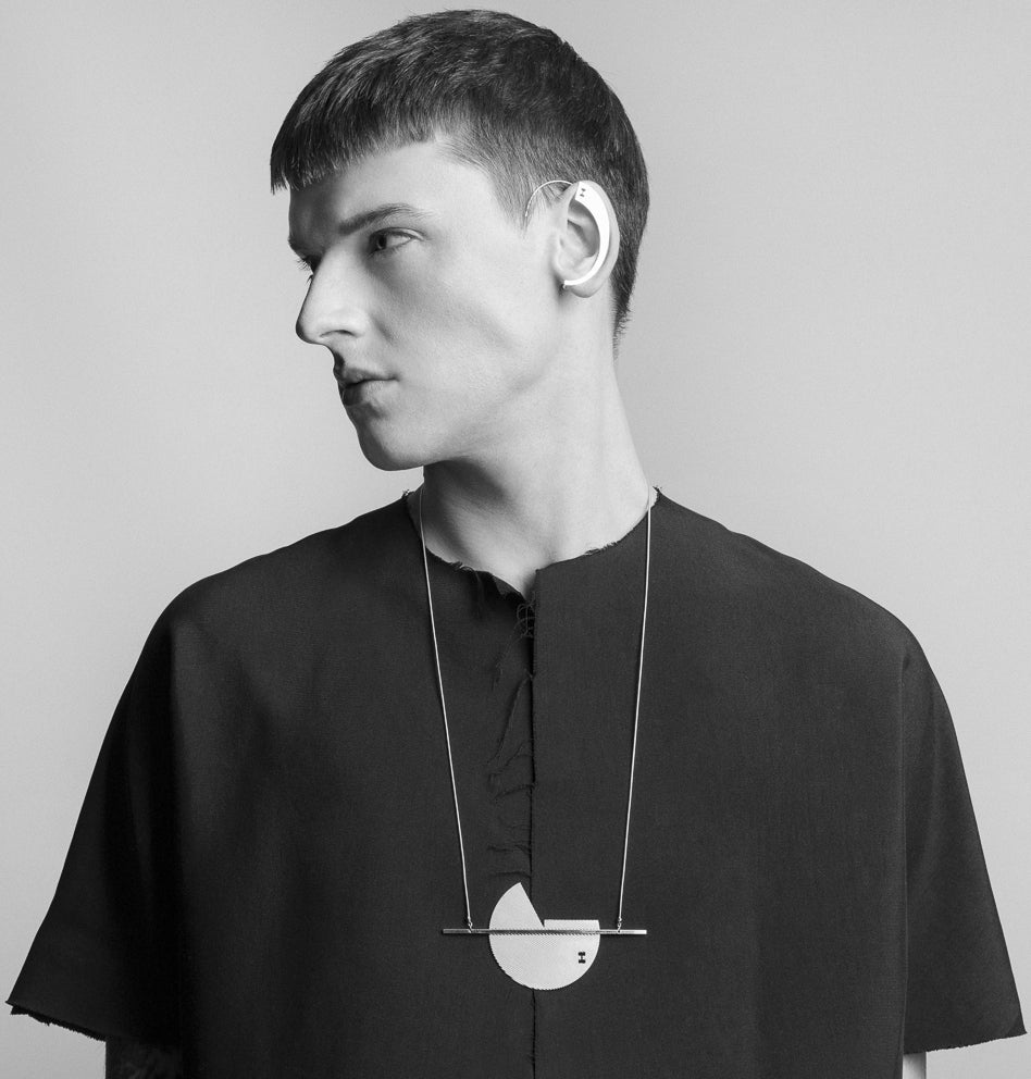 LINES NECKLACE SILVER