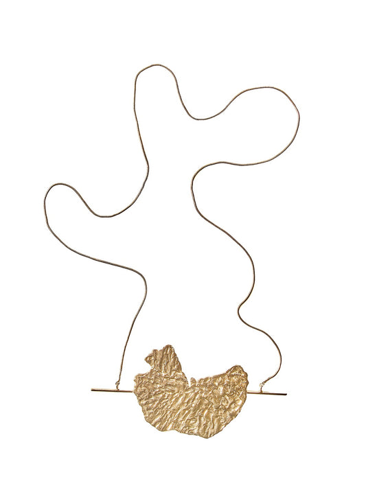 SIKA LONG NECKLACE VERMEIL