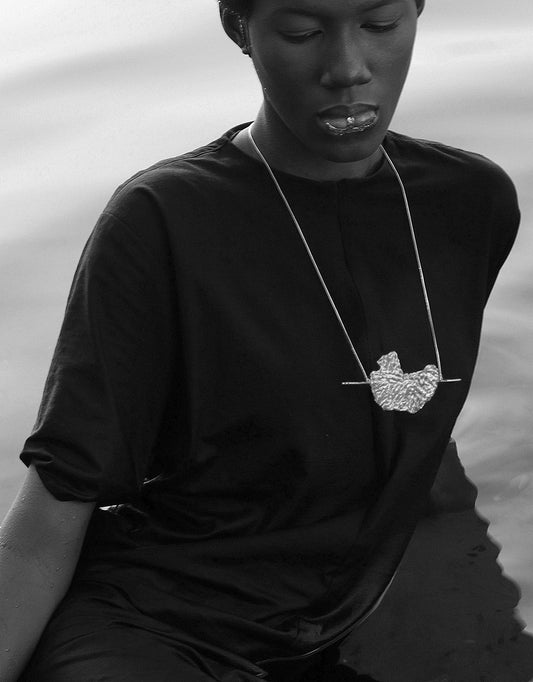 SIKA LONG NECKLACE VERMEIL