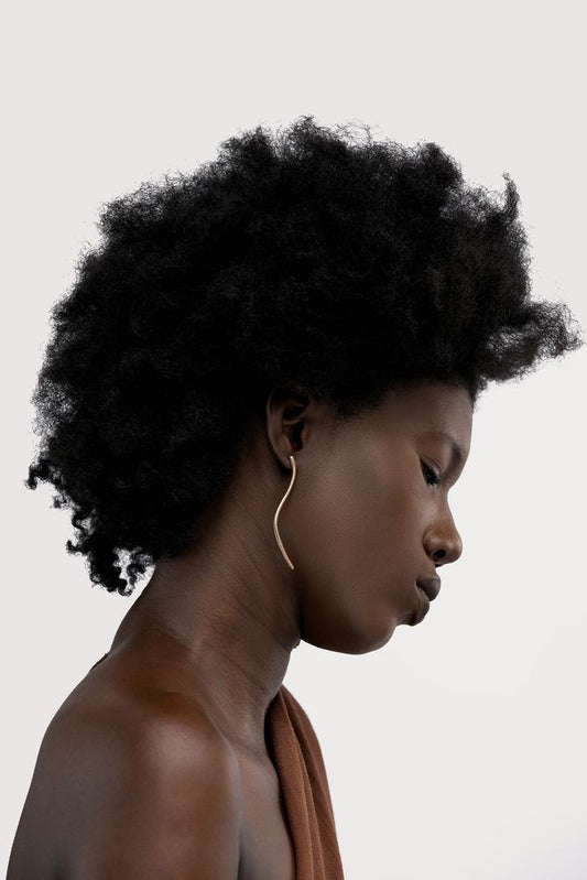 OUTLINES LONG EARRING RIGHT