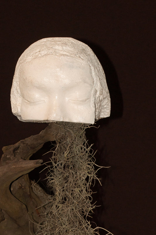 OHIRI MASK HEAD WHITE