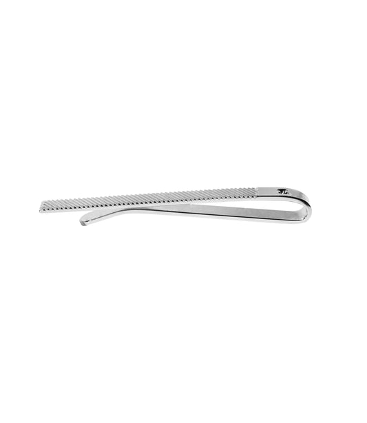 LINES TIE BAR SILVER